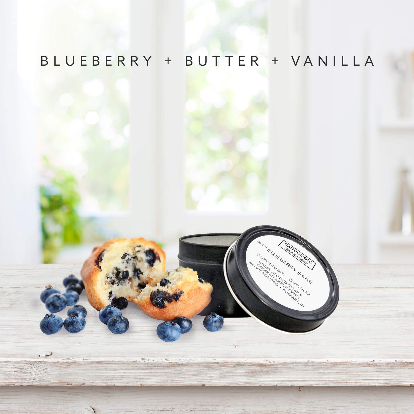 No. 031 Blueberry Bake candle - Blueberry, Vanilla & Butter