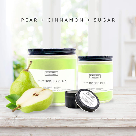 No. 024 Spiced Pear candle - Pear, Cinnamon & Sugar