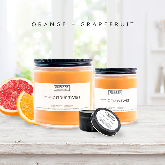No. 029 Citrus Twist candle - Orange & Grapefruit