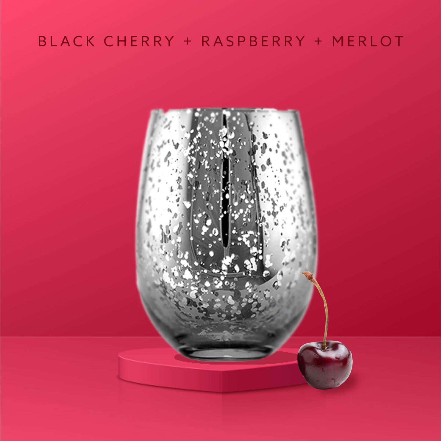 No. 016 Midnight Cherry candle - Black Cherry, Raspberry & Merlot