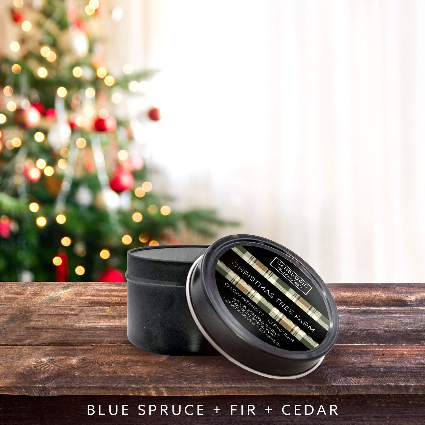 No. 300 Christmas Tree Farm candle - Blue Spruce, Fir & Cedar