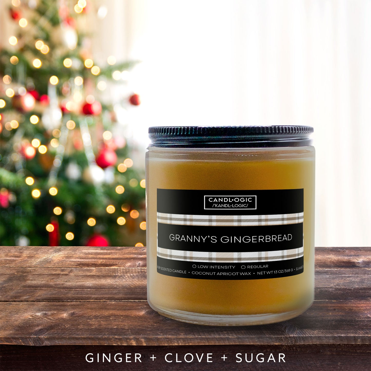No. 302 Granny's Gingerbread candle - Ginger, Clove & Sugar