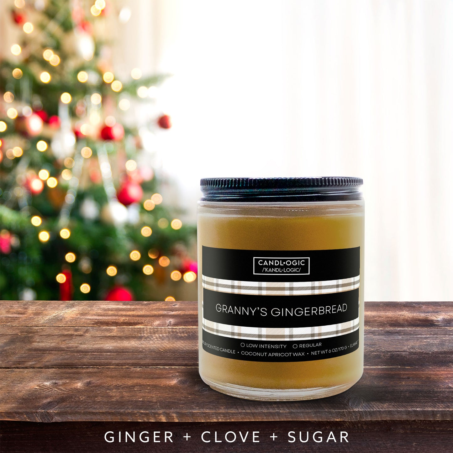 No. 302 Granny's Gingerbread candle - Ginger, Clove & Sugar